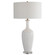 Uttermost Strauss White Ceramic Table Lamp (85|28374-1)