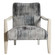 Uttermost Watercolor Gray Chenille Accent Chair (85|23587)