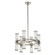 Revolve Clear Glass/Polished Nickel 12 Lights Chandeliers (7713|CH309066PNCG)