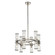 Revolve Clear Glass/Polished Nickel 12 Lights Chandeliers (7713|CH309066PNCG)