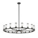 Revolve Clear Glass/Urban Bronze 18 Lights Chandelier (7713|CH309018UBCG)