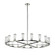 Revolve Clear Glass/Polished Nickel 18 Lights Chandelier (7713|CH309018PNCG)