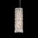 Sarella 3 Light 120V Mini Pendant in Black with Clear Crystals from Swarovski (168|RS8341N-51S)