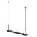 4' Linear LED Pendant with Clear w/Cone Uplight Trim (107|20QKL04B)