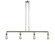 Bare Bulb - 4 Light - 48 inch - Polished Nickel - Stem Hung - Adjustable Island Light (3442|214-PN)