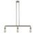 Bare Bulb - 3 Light - 38 inch - Brushed Satin Nickel - Stem Hung - Adjustable Island Light (3442|213-SN)
