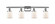 Bell - 4 Light - 36 inch - Polished Chrome - Bath Vanity Light (3442|916-4W-PC-G51)
