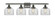 Bell - 4 Light - 38 inch - Oil Rubbed Bronze - Bath Vanity Light (3442|916-4W-OB-G72-LED)