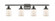 Bell - 4 Light - 36 inch - Oil Rubbed Bronze - Bath Vanity Light (3442|916-4W-OB-G51-LED)