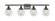 Beacon - 4 Light - 36 inch - Oil Rubbed Bronze - Bath Vanity Light (3442|916-4W-OB-G202-6-LED)