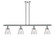 Cone - 4 Light - 48 inch - Polished Chrome - Stem Hung - Island Light (3442|916-4I-PC-G64-LED)