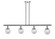 Beacon - 4 Light - 48 inch - Polished Chrome - Stem Hung - Island Light (3442|916-4I-PC-G204-6-LED)