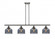 Bell - 4 Light - 48 inch - Oil Rubbed Bronze - Stem Hung - Island Light (3442|916-4I-OB-G73)