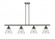 Cone - 4 Light - 48 inch - Oil Rubbed Bronze - Stem Hung - Island Light (3442|916-4I-OB-G44)