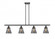 Cone - 4 Light - 48 inch - Matte Black - Stem Hung - Island Light (3442|916-4I-BK-G63)