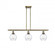 Waverly - 3 Light - 36 inch - Antique Brass - Stem hung - Island Light (3442|516-3I-AB-G362)