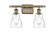 Ellery - 2 Light - 15 inch - Antique Brass - Bath Vanity Light (3442|516-2W-AB-G394)