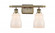 Ellery - 2 Light - 15 inch - Antique Brass - Bath Vanity Light (3442|516-2W-AB-G391)