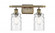 Candor - 2 Light - 15 inch - Antique Brass - Bath Vanity Light (3442|516-2W-AB-G352-LED)
