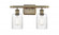 Hadley - 2 Light - 15 inch - Antique Brass - Bath Vanity Light (3442|516-2W-AB-G342-LED)