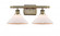 Orwell - 2 Light - 18 inch - Antique Brass - Bath Vanity Light (3442|516-2W-AB-G131)