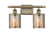 Cobbleskill - 2 Light - 15 inch - Antique Brass - Bath Vanity Light (3442|516-2W-AB-G116)