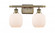 Belfast - 2 Light - 16 inch - Antique Brass - Bath Vanity Light (3442|516-2W-AB-G101)