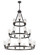 Clymer - 18 Light - 40 inch - Matte Black - Chain Hung - Chandelier (3442|82034-BK-G802-LED)