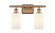 Clymer - 2 Light - 14 inch - Brushed Brass - Bath Vanity Light (3442|516-2W-BB-G801-LED)