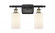 Clymer - 2 Light - 14 inch - Black Antique Brass - Bath Vanity Light (3442|516-2W-BAB-G801-LED)