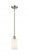 Clymer - 1 Light - 4 inch - Brushed Satin Nickel - Mini Pendant (3442|516-1S-SN-G801)