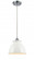 Adirondack - 1 Light - 8 inch - Polished Chrome - Cord hung - Mini Pendant (3442|516-1P-PC-M14-W-LED)