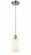 Clymer - 1 Light - 4 inch - Polished Chrome - Cord hung - Mini Pendant (3442|516-1P-PC-G801-LED)