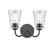 Scarlett - 2 Light - 14 inch - Matte Black - Bath Vanity Light (3442|421-2W-BK-SDY-LED)
