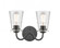 Scarlett - 2 Light - 14 inch - Matte Black - Bath Vanity Light (3442|421-2W-BK-SDY)