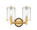 Marlowe - 2 Light - 14 inch - Black Satin Gold - Bath Vanity Light (3442|418-2W-BSG-SDY)