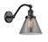 Cone - 1 Light - 8 inch - Matte Black - Sconce (3442|515-1W-BK-G43-LED)