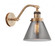 Cone - 1 Light - 8 inch - Brushed Brass - Adjustable Sconce (3442|515-1W-BB-G43-LED)