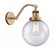 Beacon - 1 Light - 8 inch - Brushed Brass - Adjustable Sconce (3442|515-1W-BB-G204-8-LED)