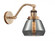 Fulton - 1 Light - 7 inch - Brushed Brass - Adjustable Sconce (3442|515-1W-BB-G173-LED)