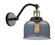 Bell - 1 Light - 8 inch - Black Antique Brass - Adjustable Sconce (3442|515-1W-BAB-G73)