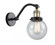Beacon - 1 Light - 6 inch - Black Antique Brass - Adjustable Sconce (3442|515-1W-BAB-G204-6-LED)