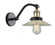 Halophane - 1 Light - 9 inch - Black Antique Brass - Adjustable Sconce (3442|515-1W-BAB-G2)