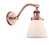 Cone - 1 Light - 7 inch - Antique Copper - Adjustable Sconce (3442|515-1W-AC-G61)