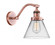 Cone - 1 Light - 8 inch - Antique Copper - Adjustable Sconce (3442|515-1W-AC-G42-LED)