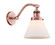 Cone - 1 Light - 8 inch - Antique Copper - Adjustable Sconce (3442|515-1W-AC-G41-LED)