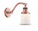Canton - 1 Light - 7 inch - Antique Copper - Adjustable Sconce (3442|515-1W-AC-G181S-LED)