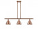 Smithfield - 3 Light - 36 inch - Antique Copper - Stem hung - Island Light (3442|516-3I-AC-M8-LED)