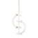 Maddie Pendant (6939|H379704-GL/WH)