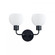 Coraline-Wall Sconce (19|11272SWBK)